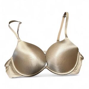 Aerie Shimmering Gold Push Up Bra